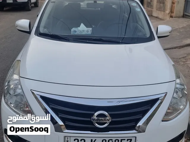 نيسان صني هندي 2024 رقم اربيل بأسمي السياره السياره ماشيه 106 كم بدون حادث دبل سويج قطتين تبريد