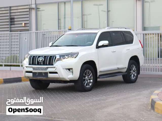 Toyota Prado 2018 Gcc full options sunroof leather seats...DONE only 71000 km V6 تويوتا برادو خليجي