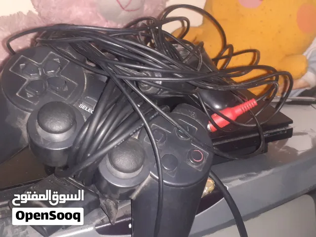 بلاي ستيشن2 مستعمل بحالة جيدة بجميع اكسسواراته