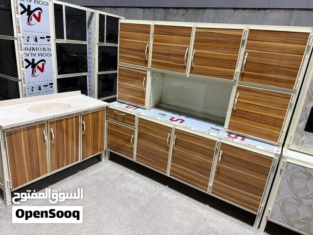 مترين مع ملحق وسنك مرمر ((كاونترات المنيوم صيني))
