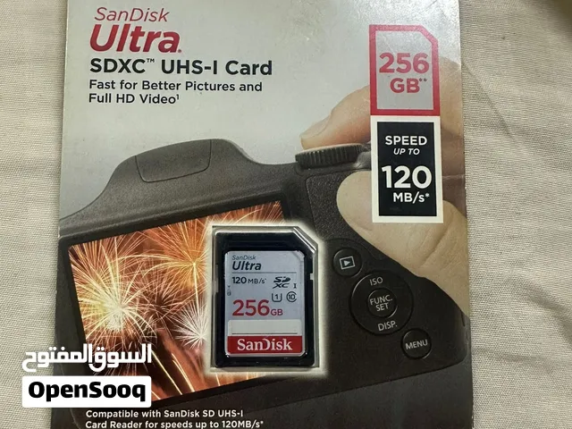 SanDisk Ultra 256GB SDXC 120MB/s – جديد