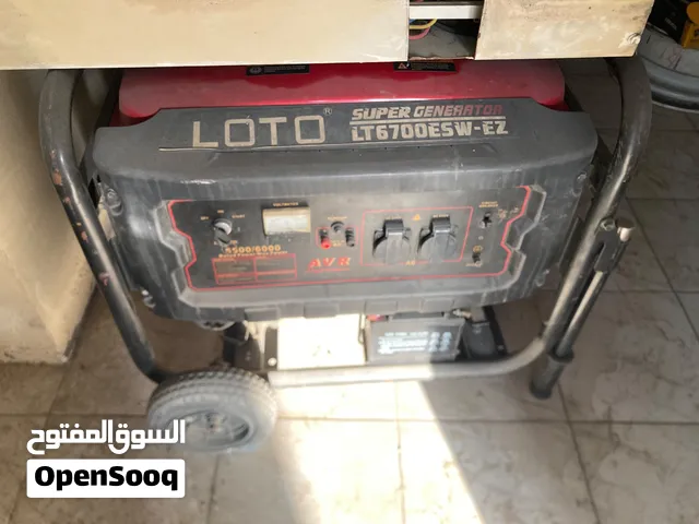للبيع جنريتر LOTO LT6700ESW-EZ Portable Petrol Generator - Used