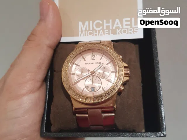 MICHAEL KORS_Runway Rose Gold-Tone Watch for sale ساعة نسائية ماركة مايكل كورس للبيع