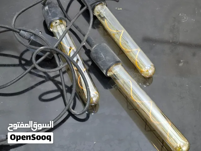 طقم مصابيح معلقة أنبوبية