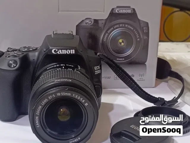 Canon EOS 250D DSLR Camera Black + 18-55mm Lens  Complete Set