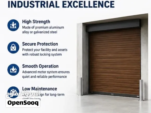 Rolling Shutters Automatic Manual Fast Action Door Rapid Door installation Repair