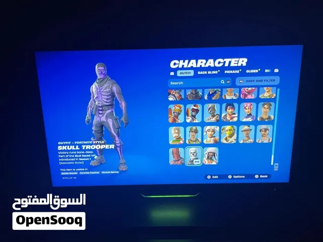 Fortnite OG skull trooper account rare account in Dubai