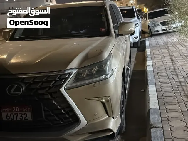 لكزس LX570 موديل 2009 محول من الخارج 2020 نظيف
