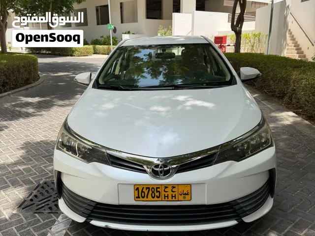 2018 Toyota Corolla XLI Sedan for Sale - White, Gasoline, Excellent Condition