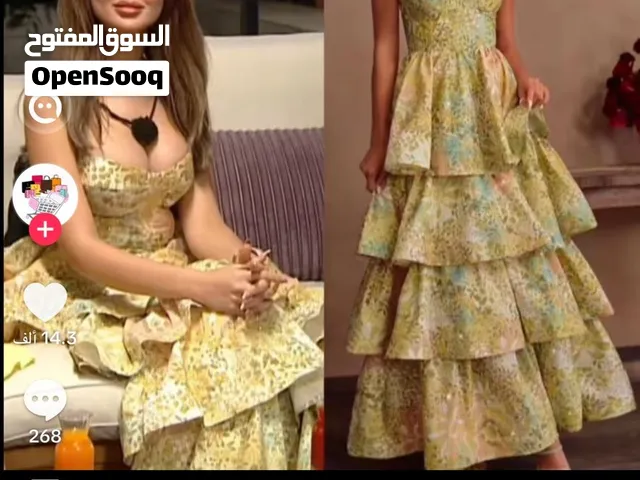 فستان دلوع يناسب سهرات وجمعات