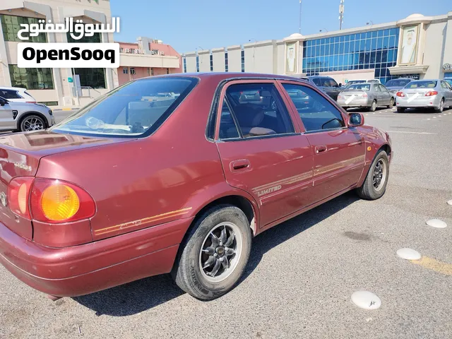 تويوتا كورولا الساير 1999 بحالة الوكالة
