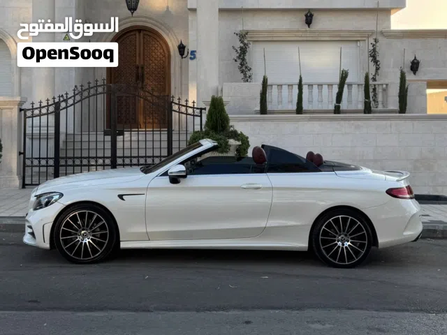 Convertible Mercedes Benz in Amman