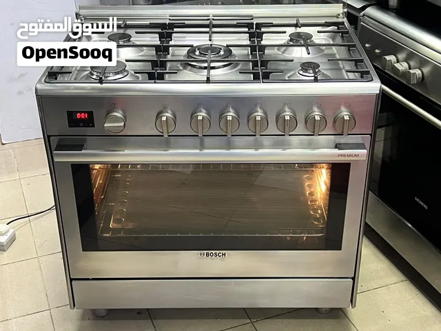 Bosch brand new top gas oven electric BOSCH Series 4 Cooker 90x60cm