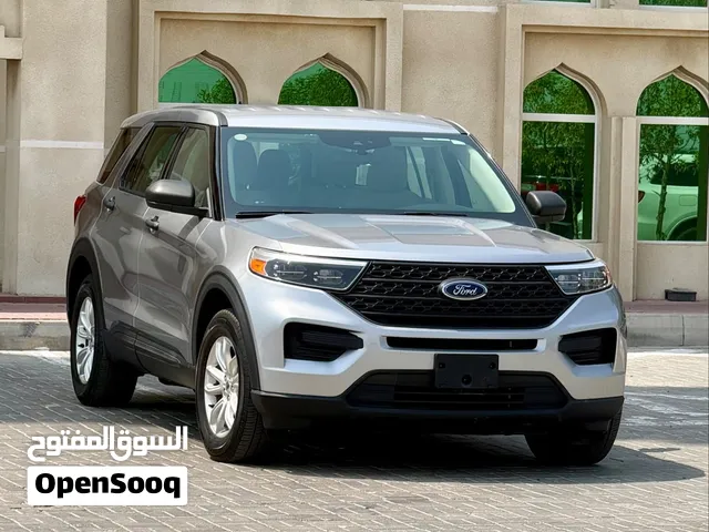 فورد اكسبلور   موديل 2021 خليجي 6 سلندر 4WD 7 مقاعد  تشيكات وكالة الطاير