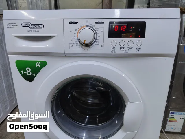 Super General 8KG Front Load Washing Machine – Model SGW8100NLED