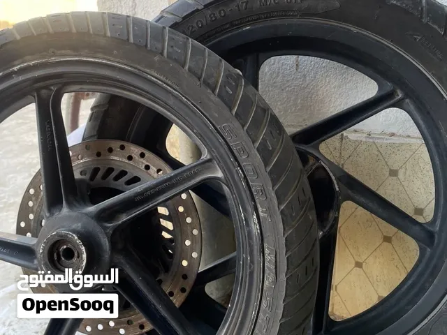 للبيع كفرات مع رنقات مال اباتشي امورهن طيبه بدون نفضه بدون شي امورهن طيبه السعر25ریال