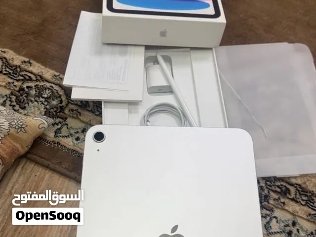 آيباد (iPad A16) سعة 128 جيجا - كالجديد تماماً (شحن مرتين فقط) مع القلم والضمان