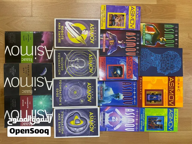 Isaac Asimov's Foundation series of novels (16 novels covering the expanded universe)