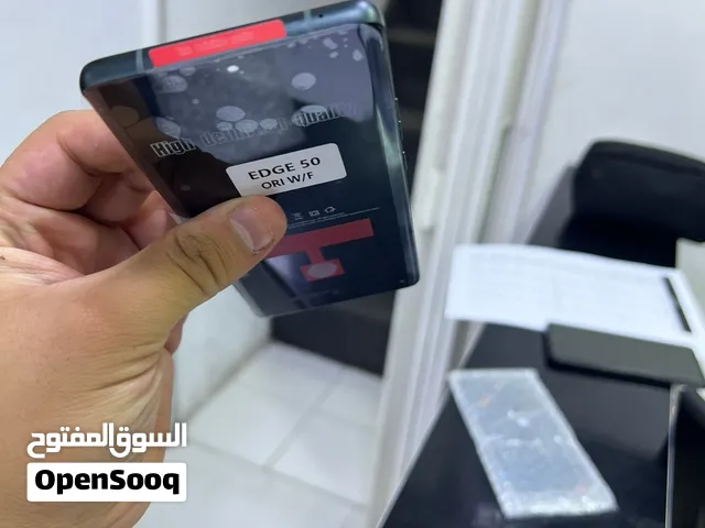 شاشة موتورولا Edge 50 مع فريم الأصلية  شركة 100% Original 100% screen for moto edge 50 with frem
