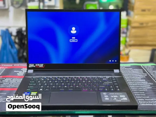 MSI GS66 STEALTH i7 11TH Gen 11800H 1TB SSD 32GB RAM