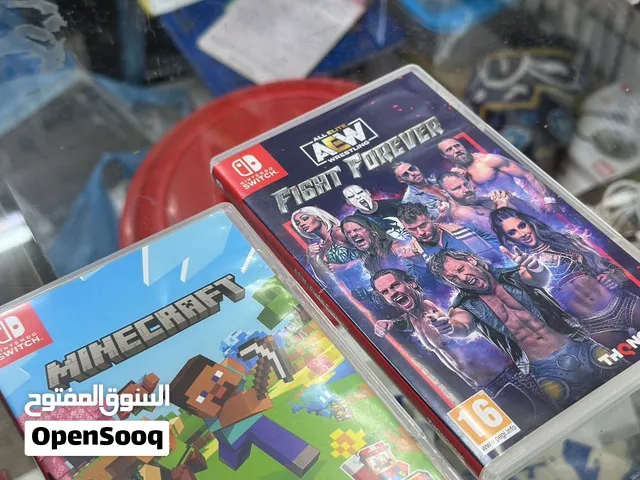 اشرطة نينتدو للبيع ماينكرافت وملاكمة