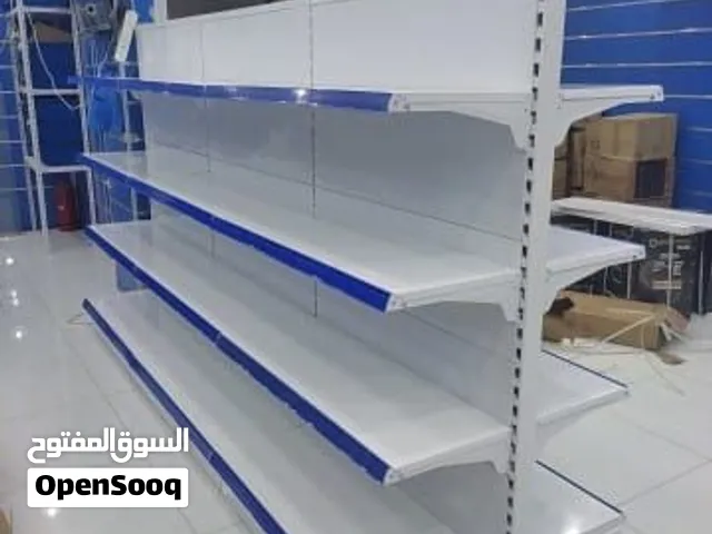 رفوف مستودعات تخزين رفوف المراكز التجاريه رفوف صيدليات ومسلتزمات تجميل والمعارض