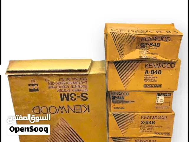 طقم Kenwood هاي فاي كامل – ياباني أصلي – صوت نضيف ومتكامل لهواة الصوت
