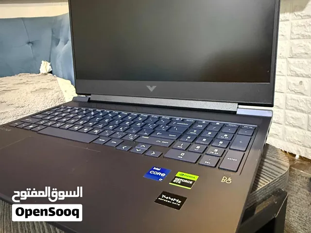 HP victus gaming 16لابتوب  كارت شاشة RTX 4060 نظافة 100٪ بدون زلغ