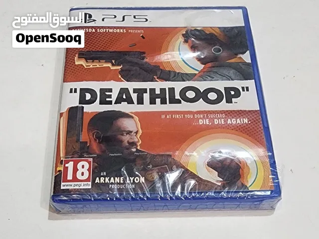 شريط لعبة سوني5 death loop ps5 playstation
