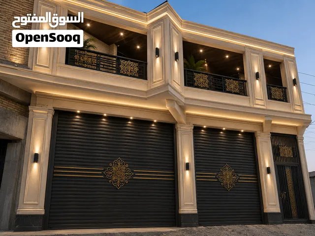بناية في منطقة الحكيمية طابقين للايجار 250متر