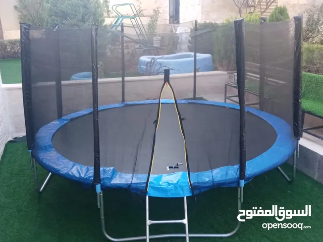 ترامبولين حديد ثقيل 3 متر قطر داخلي فاخرة جدا