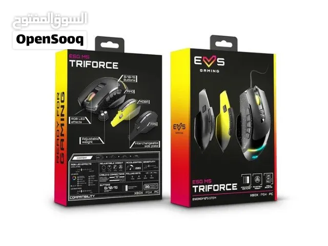 ماوس ألعاب EVS Triforce RGB  الاصلي    EVS Triforce RGB Gaming Mouse original