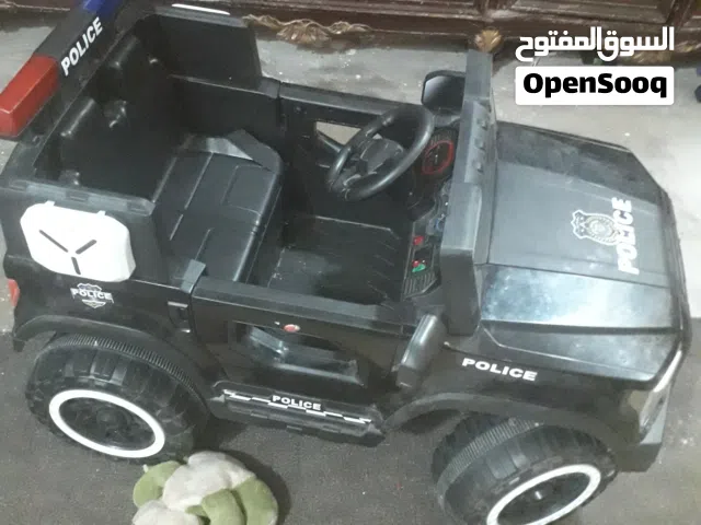 سياره جيب شرطه جيمس  اطفال  شحن وكاله استعمال شهرين ريموت