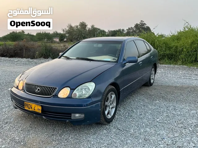 لكزس GS 300 2003 مستعملة مرخصة نموذج أمريكي لون أزرق مع فتحة وتكييف