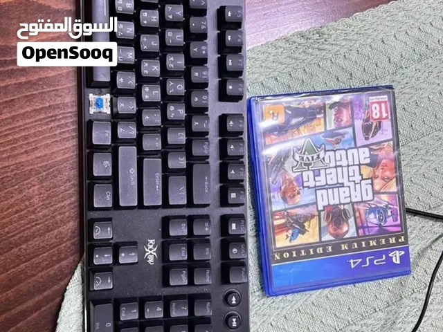 كيبوردFOXXRAY FXR-HKM-61 ماوسMSI M92 RGB Gta5 ps4