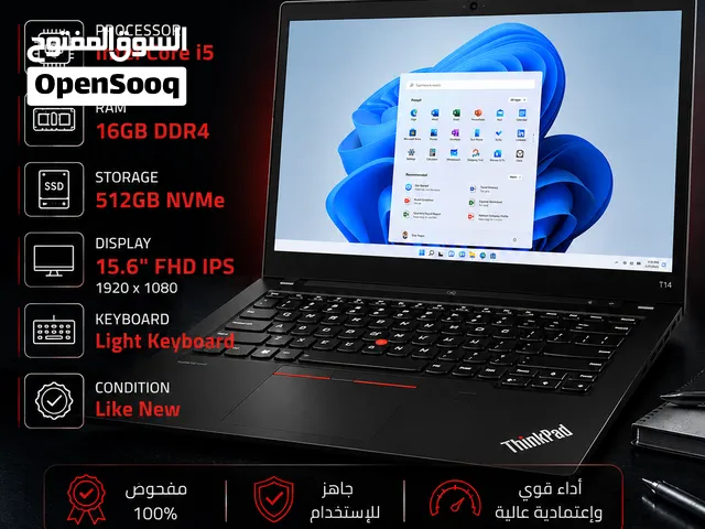 Lenovo ThinkPad T14 Core i5 الجيل 13 – لابتوب مستعمل شبه جديد