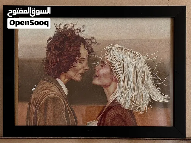 رسم يدوي حب