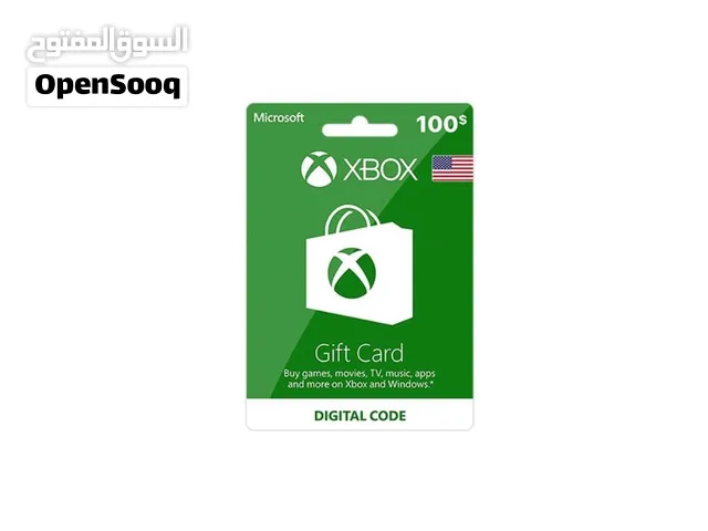 اكس بوكس بطاقة 100$
