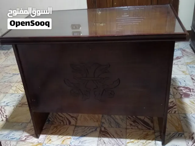 مكتب خشب عموله خامه قويه وقابل للطي عرض 100 جنب 47 ارتفاع 80