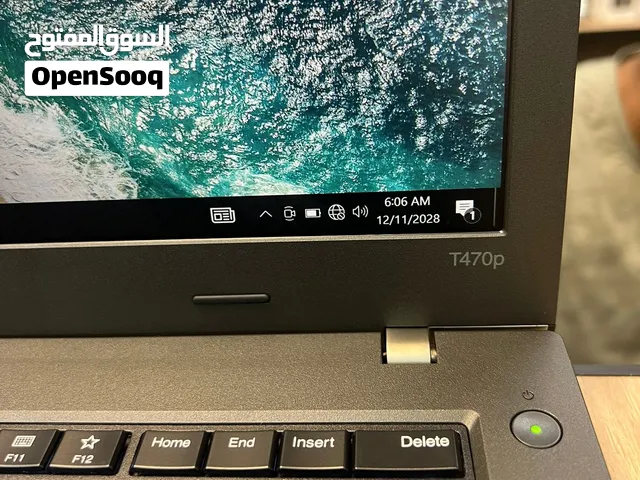 Laptop Lenovo T470P Core i7-7th 2GP Graphics  لابتوب لينوفو كور اي سفن الجيل السابع بكرت شاشة 2 قيق