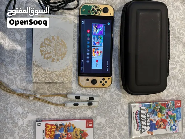 Nintendo switch oled tears of the kingdom edition +3 games