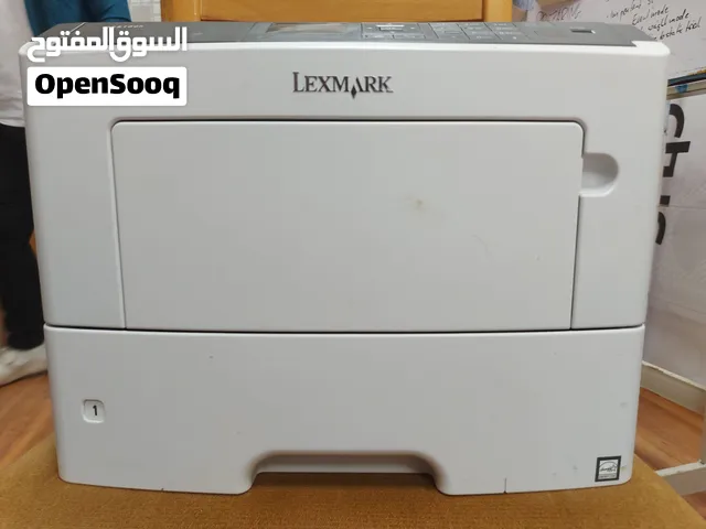 طابعة ليزر ليكسمارك Lexmark MS610dn بحالة الزيرو - استعمال خفيف جداً