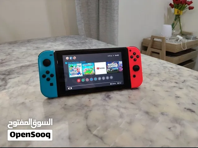 Nintendo Switch Standard With 11 Games With 128 GB Data Card