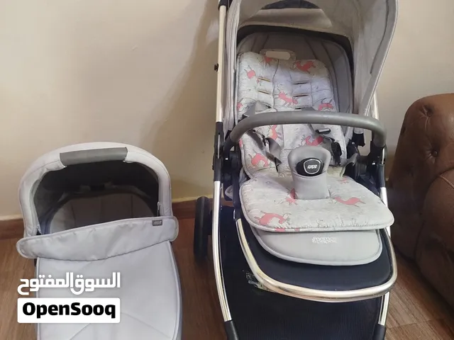 Baby stroller used Mamas&Papas عرباية اطفال قطعتين ماركة فاخرة مامز اند بابز مستعملة بحالة ممتازة