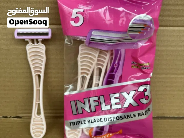 شفرات حلاقة نسائية ورجالية 3 شفرات بالجملة