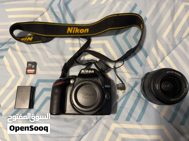 كاميرا نيكون D3200 مع عدة تصوير كاملة