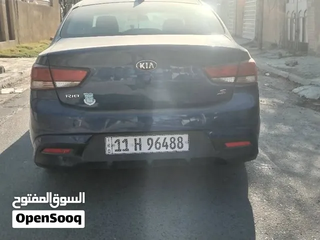 كيا ريو 2018 الشكل الجديد/السياره كل ايرابكاتها سليمه سليمه سليمه (ركز) وارد امريكي ماشيه 83 محرك 1