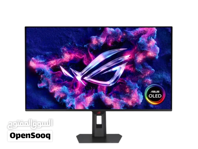 للبيع شاشةASUS الجباره للبي سي او البلايستيشن 240Hz و2K و27بوصة مع أغراضها