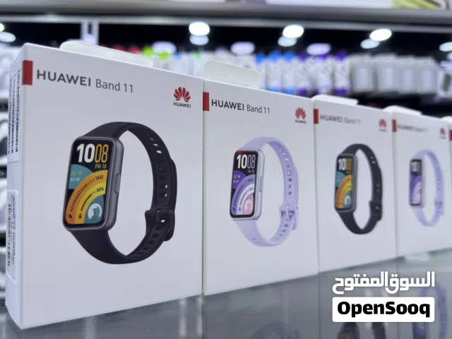 New Huawei Band 11 ( black , Purple )  باند هواوي الجديد كليا 2026 متوفر بكفالة الوكيل الحصري /////