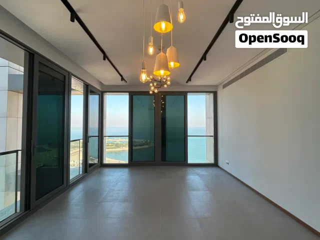 شقة إطلالة بحرية أول ساكن للإيجار في ضاحية حصة المبارك